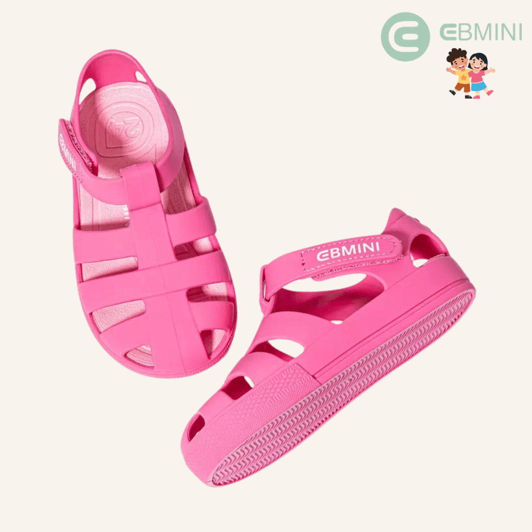 EBMINI® ARS – Barefoot Sandals for Kids - Green - 8 AU - Insole length 15.5 cm