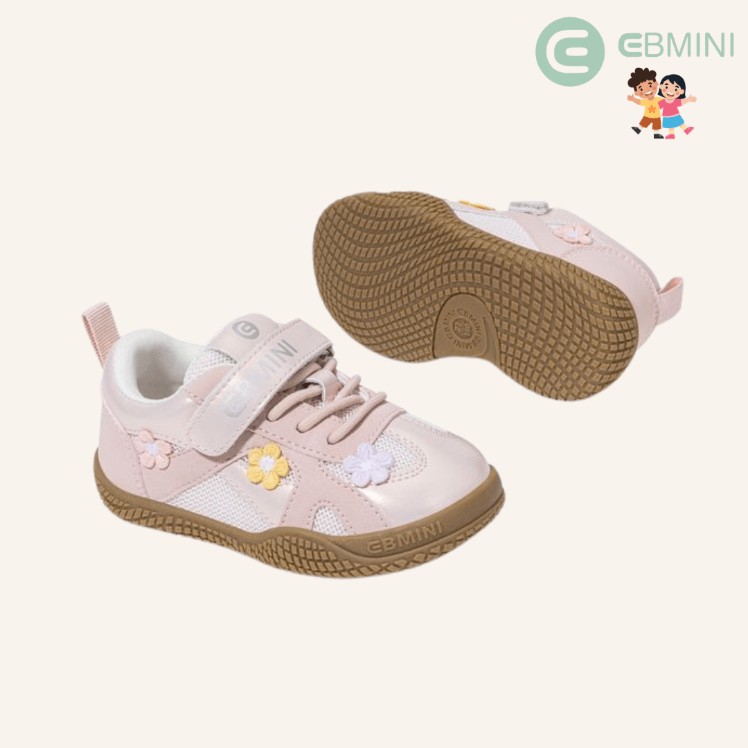 EBMINI® EMY - Kids Barefoot Sneakers - Pink - 