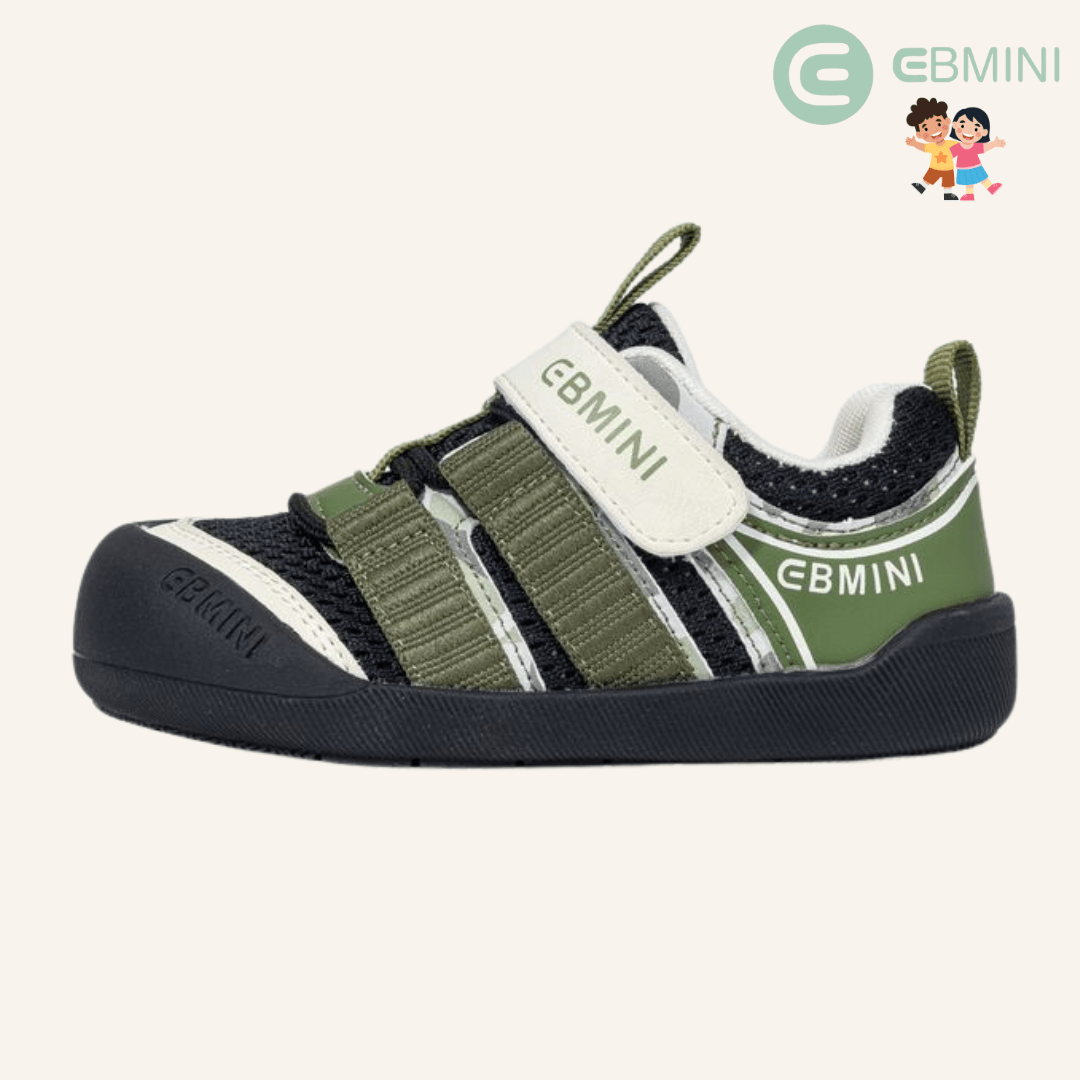EBMINI® FRE – Barefoot Sneakers for Kids - Beige - Insole length 14.2 cm