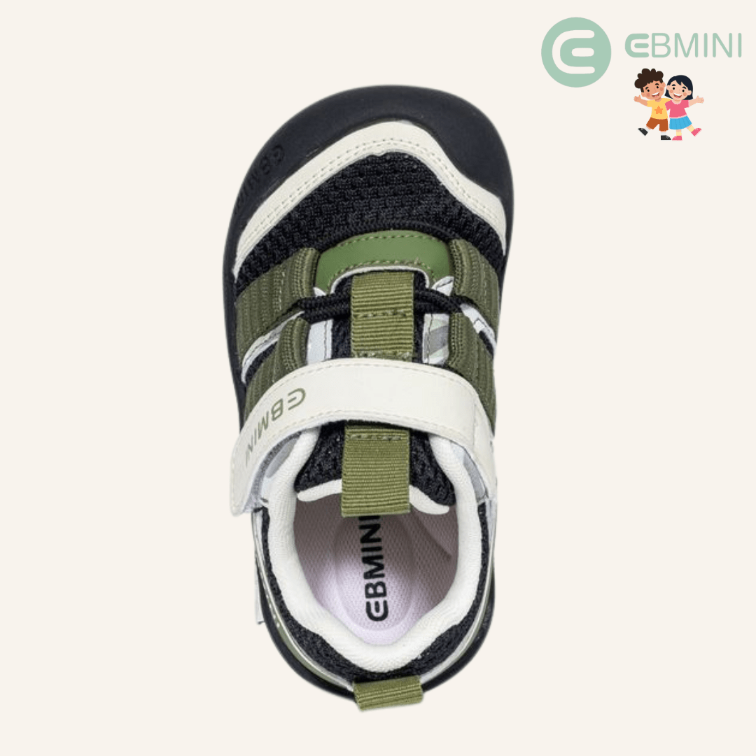 EBMINI® FRE – Barefoot Sneakers for Kids - Beige - Insole length 14.2 cm