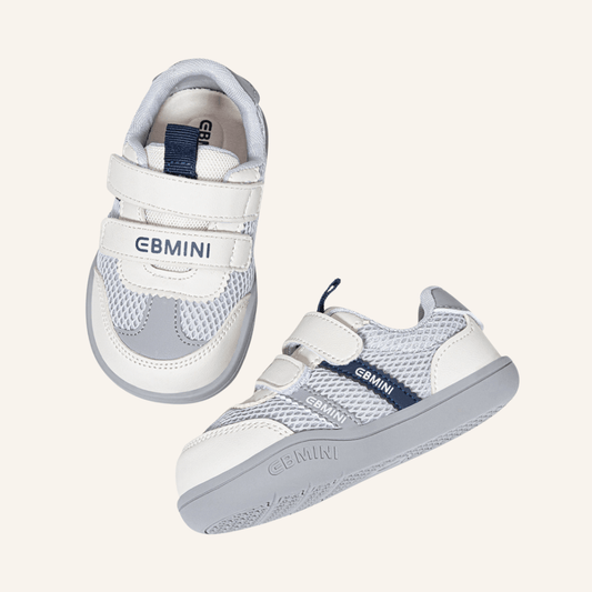 EBMINI® HAW - Kids Barefoot Sneakers - Beige - 2 AU - Insole length 12 cm