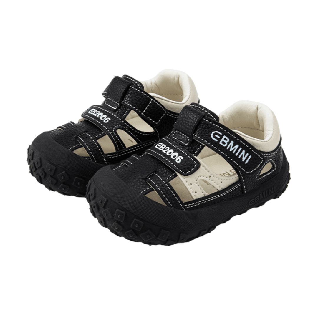 EBMINI® KIBABY – Ultra Lightweight Barefoot Sandals for Kids - White - 2 AU - Insole length 12.6 cm