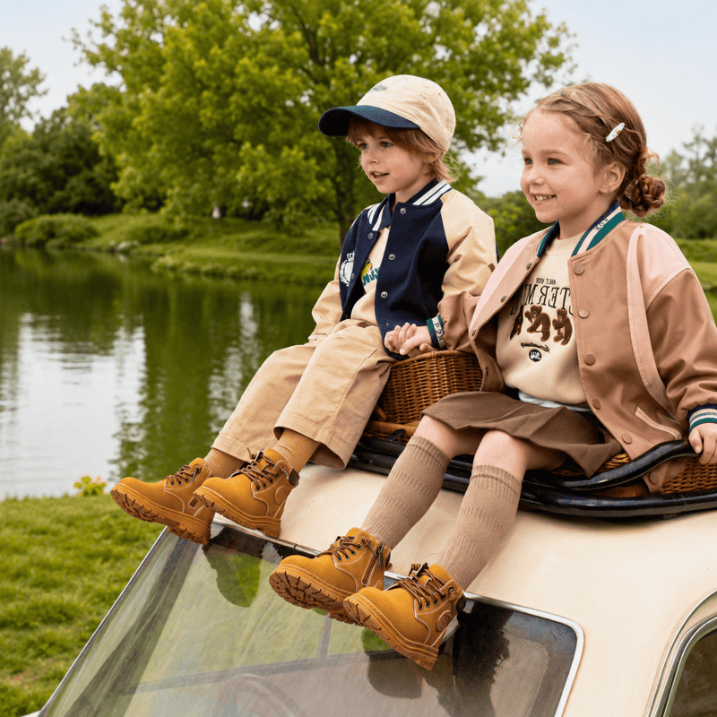 EBMINI® KOKO – Waterproof Autumn Boots for Kids - 3 AU - Insole length 12.5 cm -