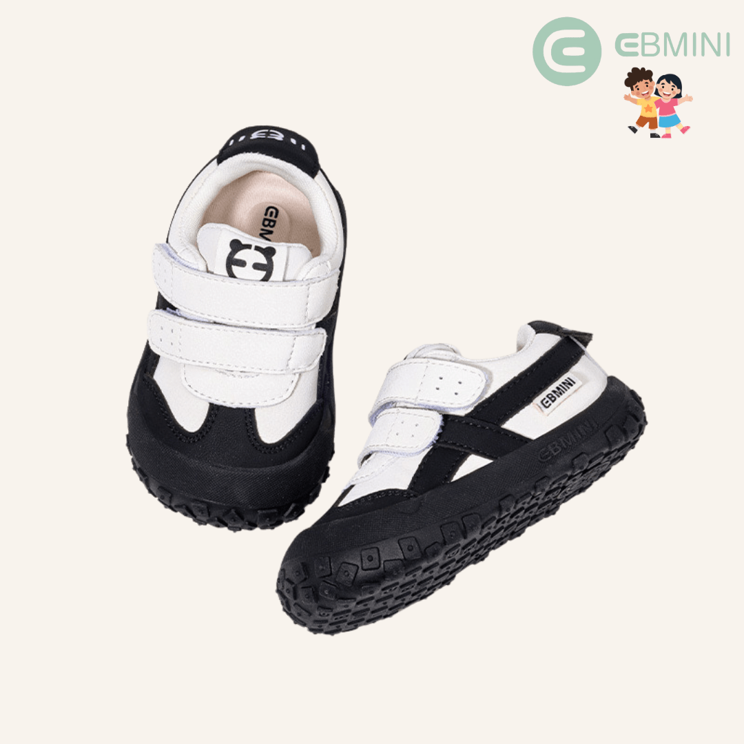 EBMINI® LEM – Kids Barefoot Sneakers - White - Insole length