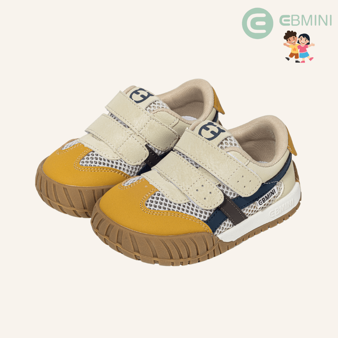 EBMINI® LEX - Kids Barefoot Sneakers - Green - Insole length 14.2 cm