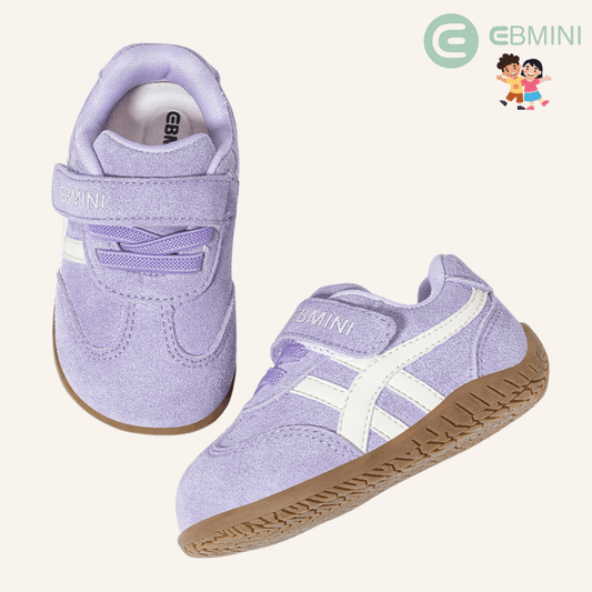 EBMINI® PAS – Kids Barefoot Sneakers - Lilac - Insole length 12 cm