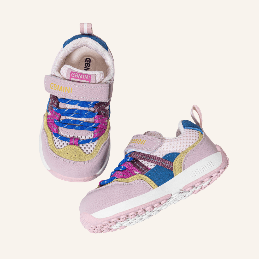 EBMINI® PIMI – Kids Barefoot Sneakers - Beige - 6 AU - Insole length 14.4 cm