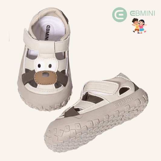 EBMINI® PLUTO – Kids Barefoot - Beige - 3 AU - Insole length 13 cm