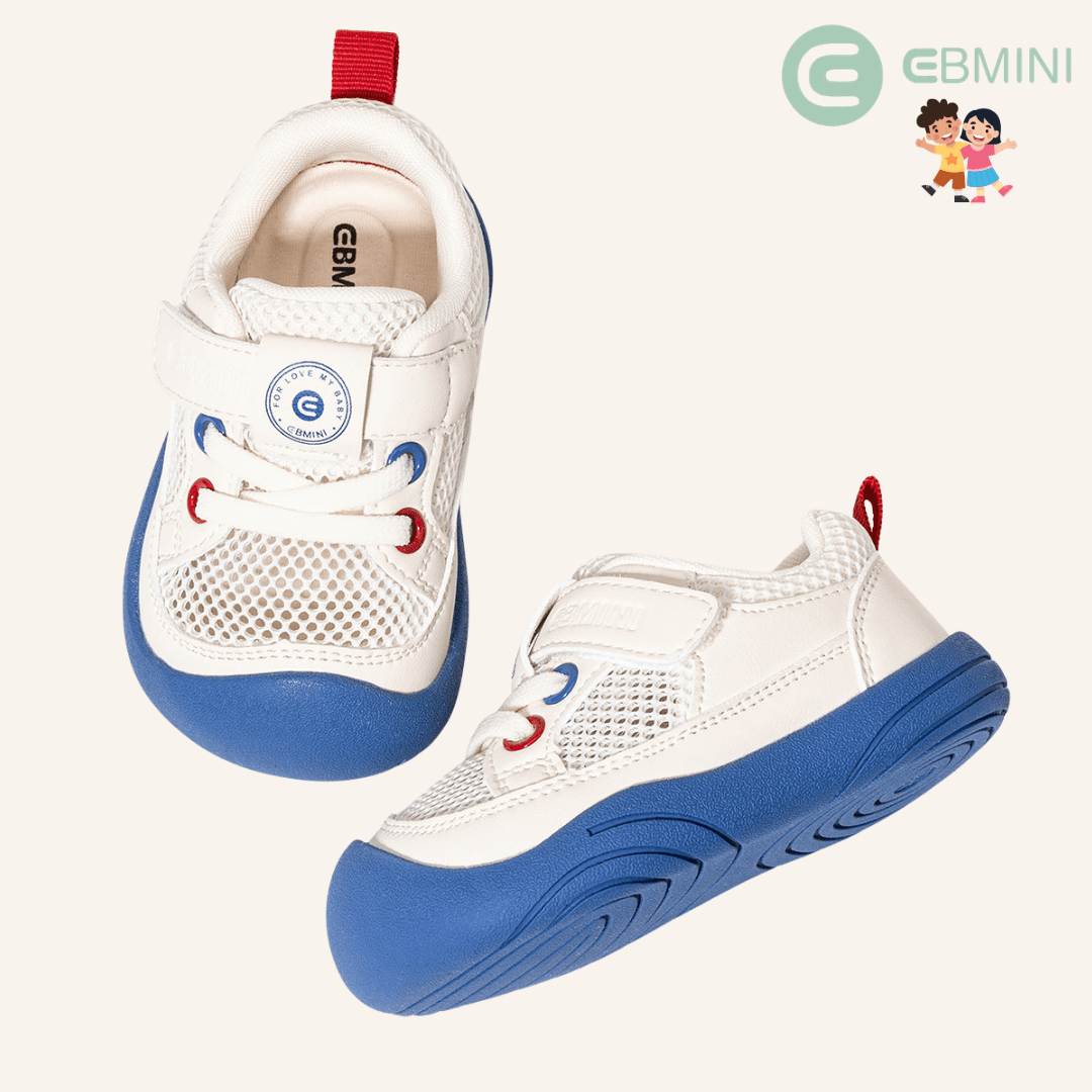 EBMINI® TOU - Kids Barefoot Sneakers - Blue - 